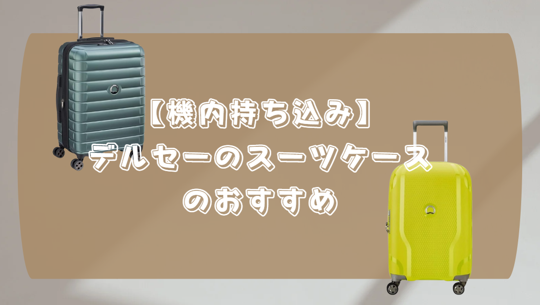 デルセー　スーツケース　機内持ち込み